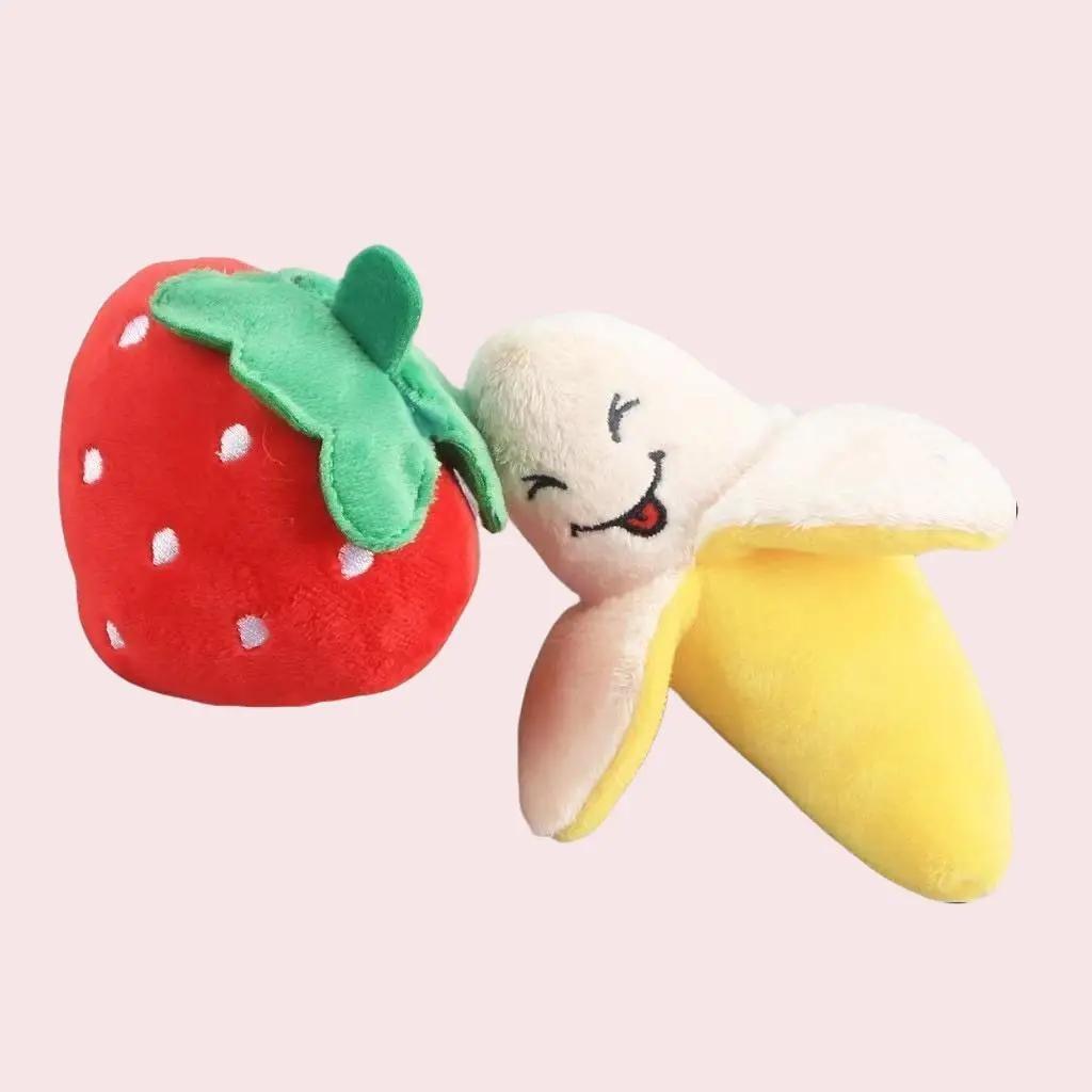 Dog Squeaky Toys - Scratch Resistant - Bite Resistant - For Dogs and Cats to Relieve Boredom - Plush Mini Dox play toy