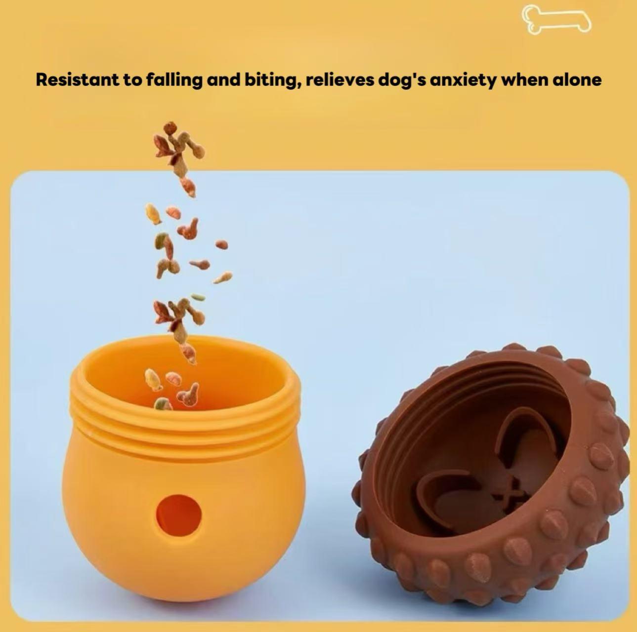 Best Christmas Gift for Pets, Interactive Dog Treat Slow Feeder, Dog Treat Dispenser, Indoor/Outdoor Fun Toy for Pets