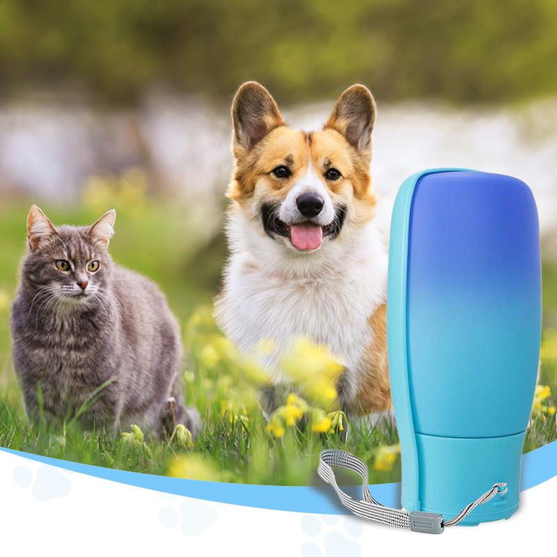 Portable Water Bottle for Dogs - Foldable - Pet Outdoor Travel Accessories - Leak Proof  - Cat and Dog Products for Walking, Hiking portable dog