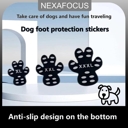 Dog Paw Pads，Protective & Comfortable Footwear for Pets, Durable Design with Heat Shield and Stable Grip, Ideal for Safe Outdoor Adventures