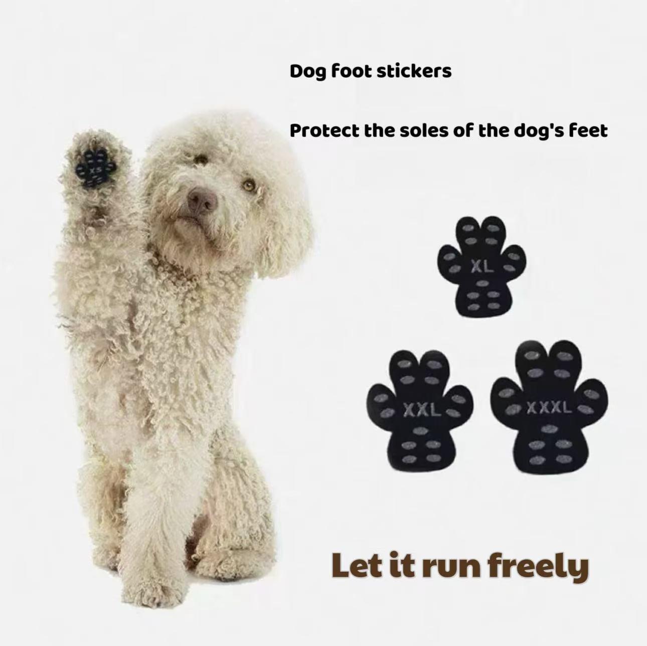 Dog Paw Pads，Protective & Comfortable Footwear for Pets, Durable Design with Heat Shield and Stable Grip, Ideal for Safe Outdoor Adventures